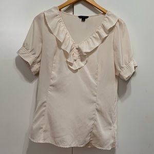 Banana Republic large cream blouse